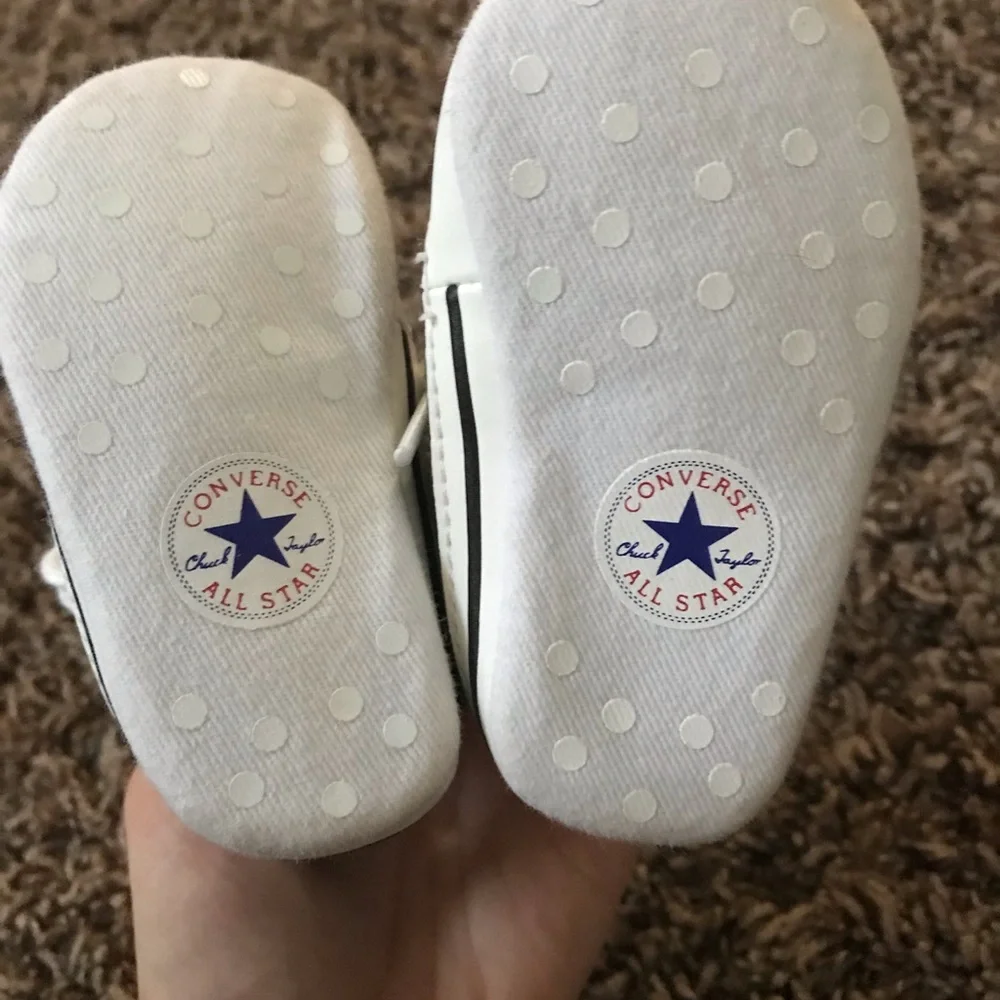 Infant Converse All Star Hi-Top Crib Shoe